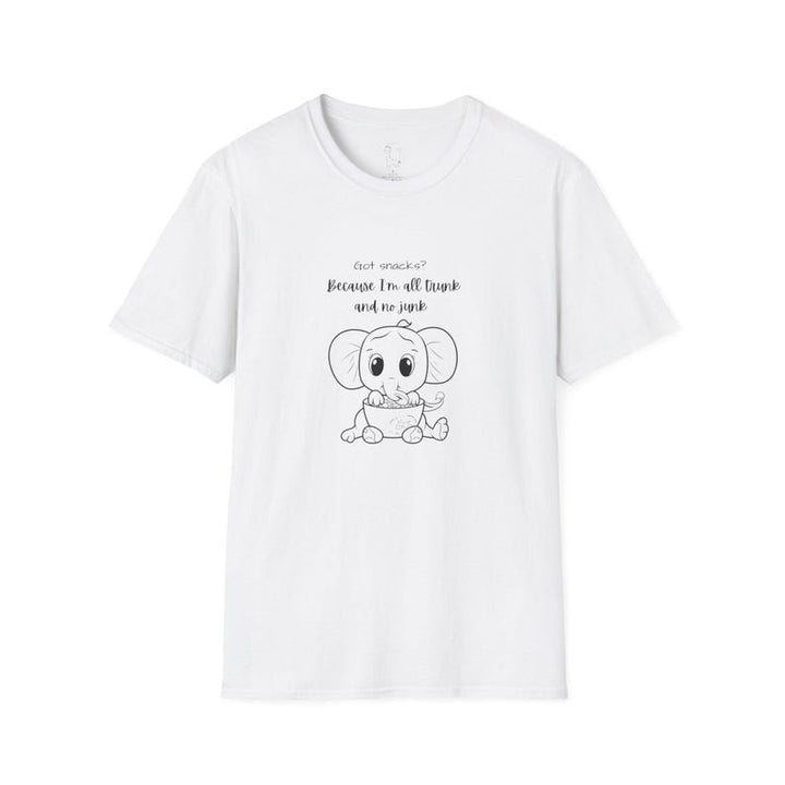 Funny Elephant Pun Unisex Softstyle T-Shirt