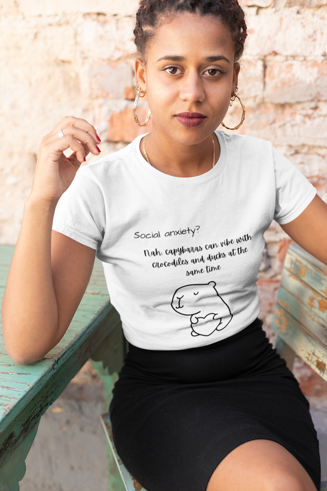 Capybara Unisex Softstyle T-Shirt