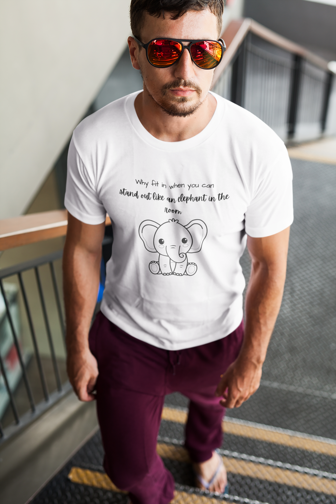 Elephant in the Room Unisex T-Shirt